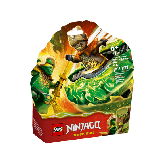 Lego Ninjago Lloyd Vs. Aardemonster In Spinner 71850