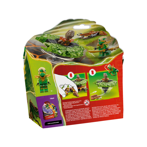 Lego Ninjago Lloyd Vs. Aardemonster In Spinner 71850