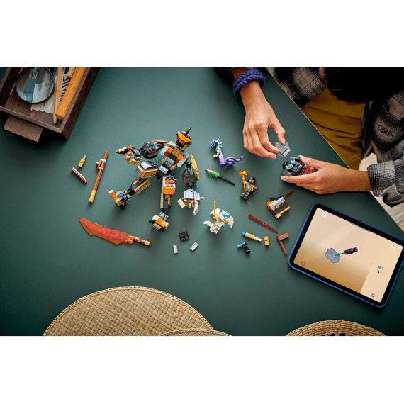 Lego Ninjago Coles Missiemecha En Draak Zane 71854