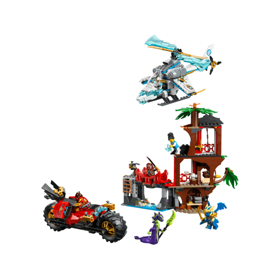 Lego Ninjago Ninjavoertuigen Bij De Boomhut 71857