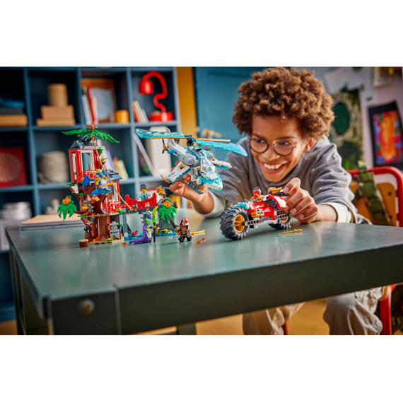 Lego Ninjago Ninjavoertuigen Bij De Boomhut 71857