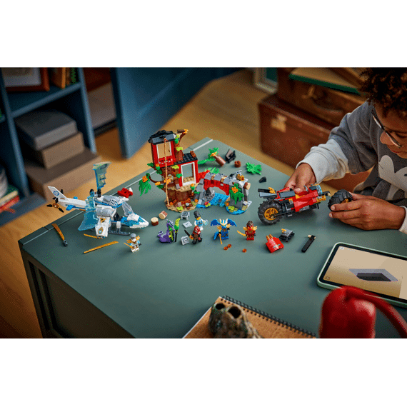 Lego Ninjago Ninjavoertuigen Bij De Boomhut 71857