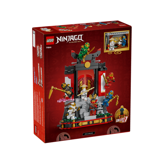Lego Ninjago 15-jarig Jubileum: Display Met Ninjapersonages 71866