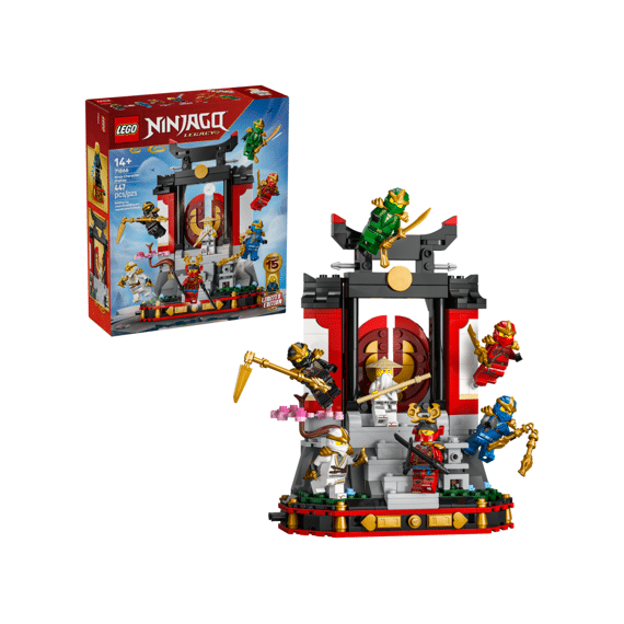 Lego Ninjago 15-jarig Jubileum: Display Met Ninjapersonages 71866