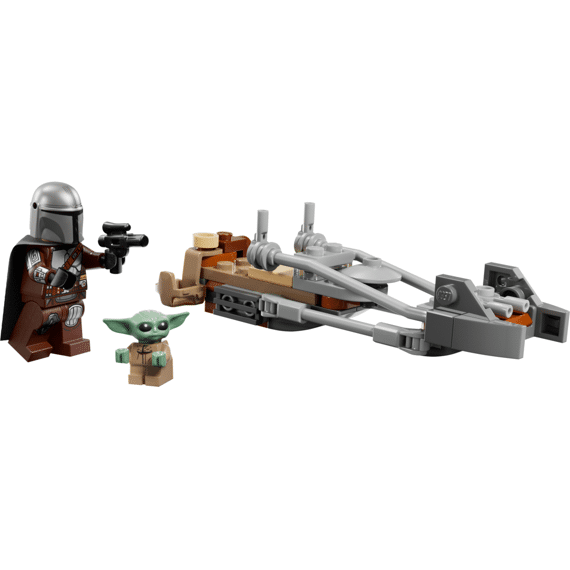Lego Star Wars De Mandalorian En Grogus Speederbike 75436