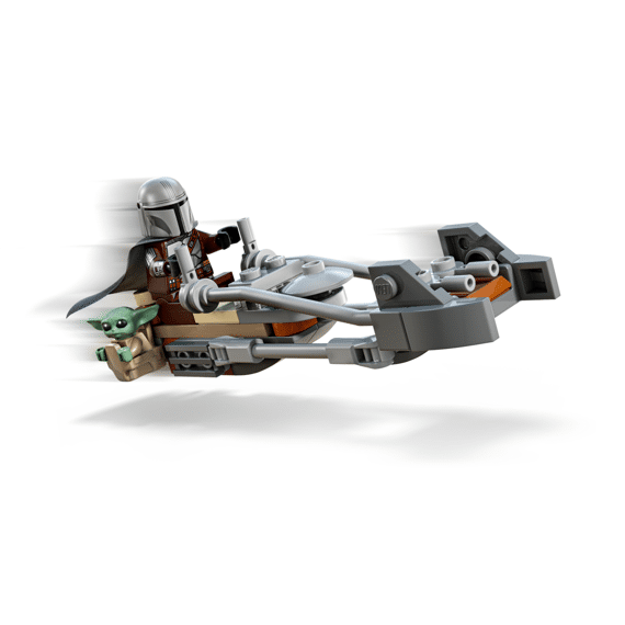 Lego Star Wars De Mandalorian En Grogus Speederbike 75436