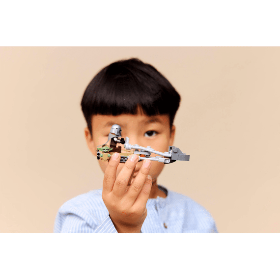 Lego Star Wars De Mandalorian En Grogus Speederbike 75436