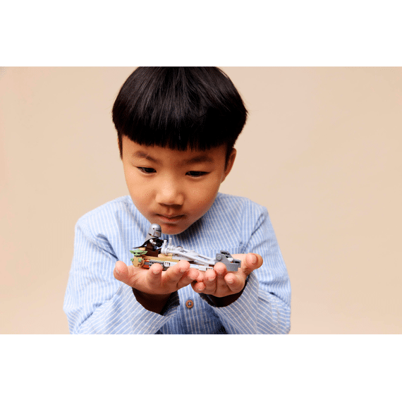 Lego Star Wars De Mandalorian En Grogus Speederbike 75436