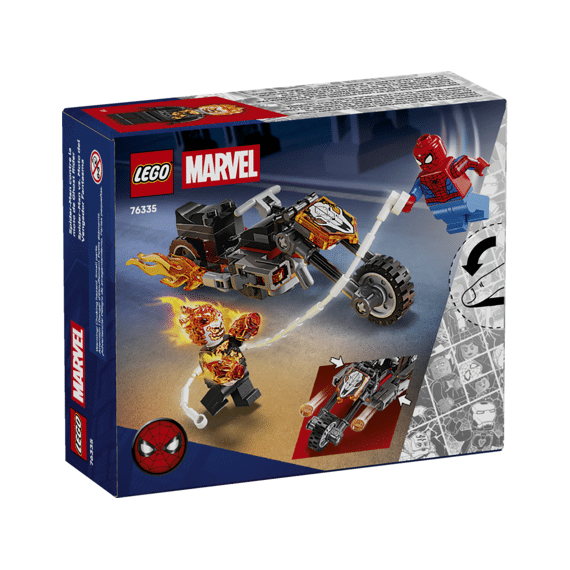 Lego Super Heroes Marvel Spider-man Vs. Ghost Rider Motor 76335