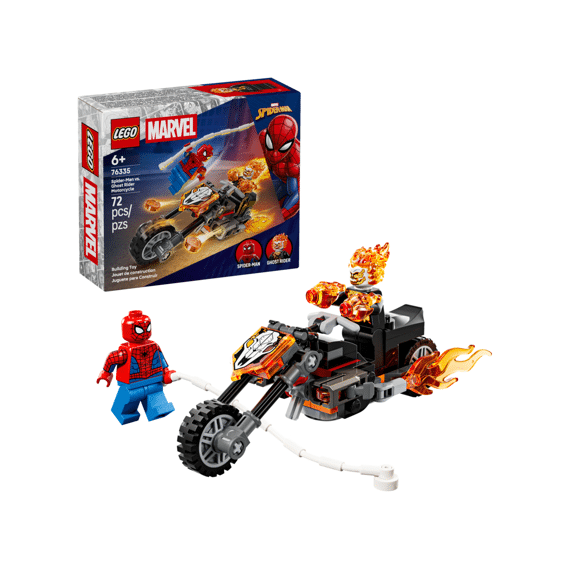 Lego Super Heroes Marvel Spider-man Vs. Ghost Rider Motor 76335