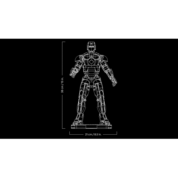 Lego Super Heroes Marvel Iron Man Mark 3 - Verzameleditie 76344