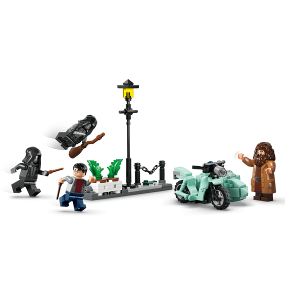 Lego Harry Potter Hagridt En Harrys Ligusterlaan Ontsnapping 76459