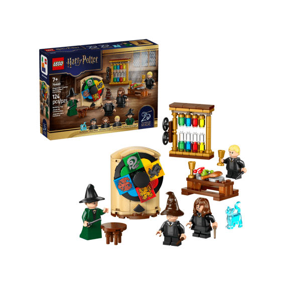Lego Harry Potter Kasteel Zweinstein: Sorteerhoedceremonie 76460