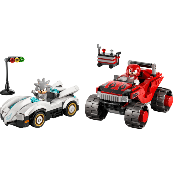 Lego Sonic Silvers Auto Vs. Knuckles Monstertruck 77118