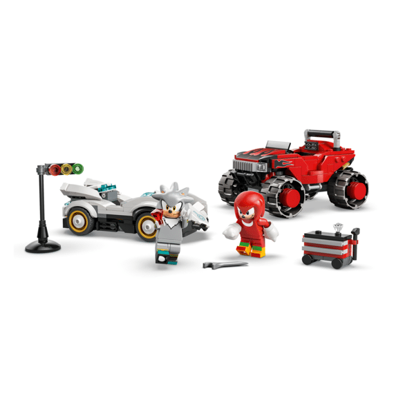 Lego Sonic Silvers Auto Vs. Knuckles Monstertruck 77118