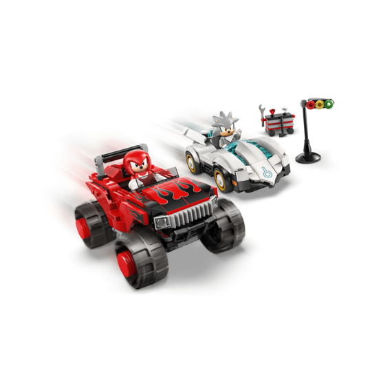 Lego Sonic Silvers Auto Vs. Knuckles Monstertruck 77118