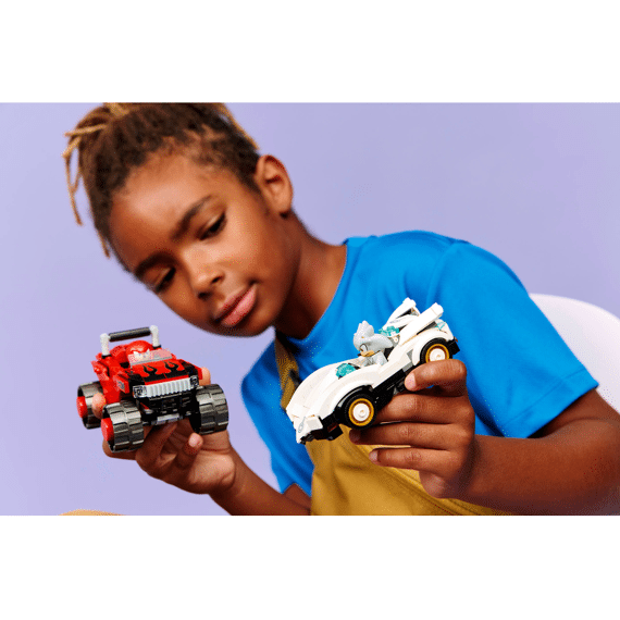 Lego Sonic Silvers Auto Vs. Knuckles Monstertruck 77118