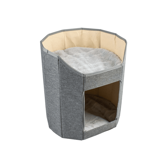 Duvo+ Kattenhuis Greta 36x36x39cm Grijs