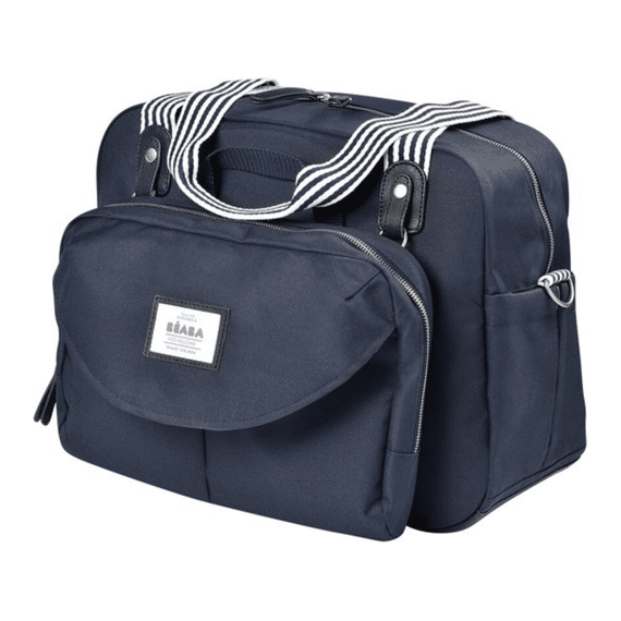 Beaba Verzorgingstas Genève Ii Donker Blauw Stripes