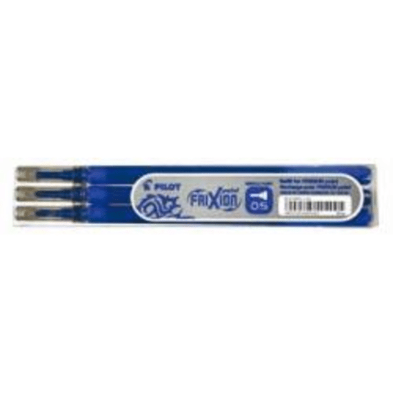Pilot Frixion Vullingen Frixion Point/point Clicker 05 3st Blauw
