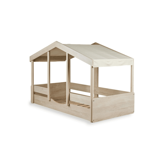 Quax Montessori Bed Stoffen Dak Butter (voor Huisbed)