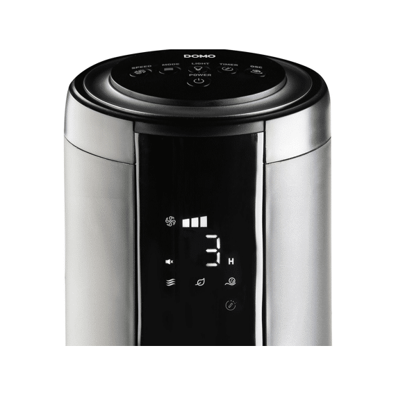 Domo Do8153 Kolomventilator Met Sfeerlicht 110cm Zwart