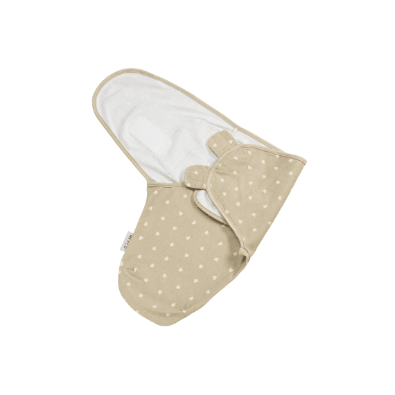 Meyco Inbakerdoek 0-3m  Sweet Heart Sand/soft Sand Tog 1