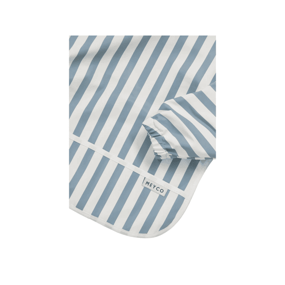 Meyco Slab Met Mouw Waterproof Fat Stripe Jeans Blue