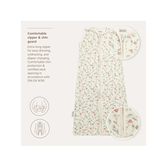 Meyco Slaapzak 110cm Jersey Flower Multicolour