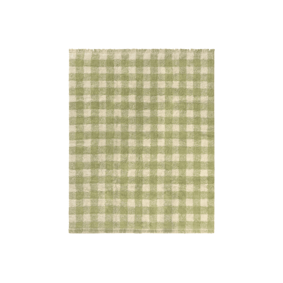 Lorena Canals Tapijt Vichy Matcha  90x120