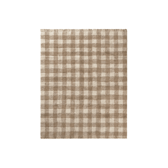 Lorena Canals Tapijt Vichy Marron  90x120