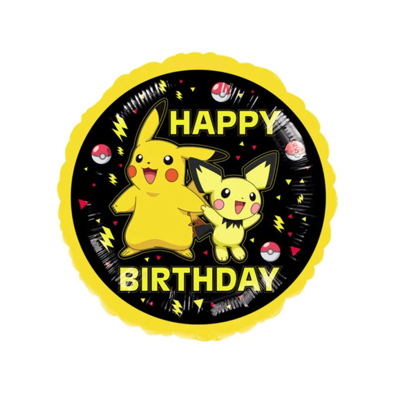 Pokemon Folieballon Happy Birthday