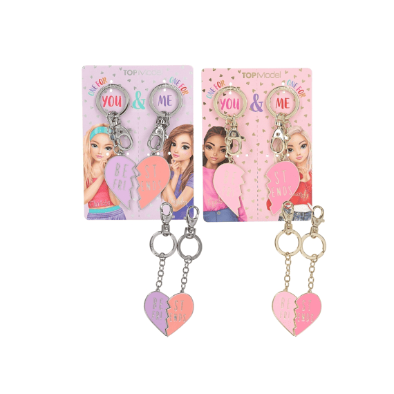 Topmodel Sleutelhangers Hart Bff