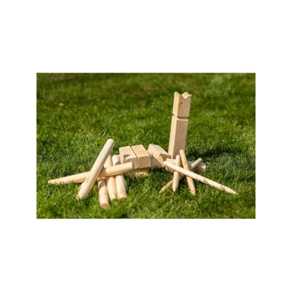 Outdoor Play Kubb Spel Met Draagtas