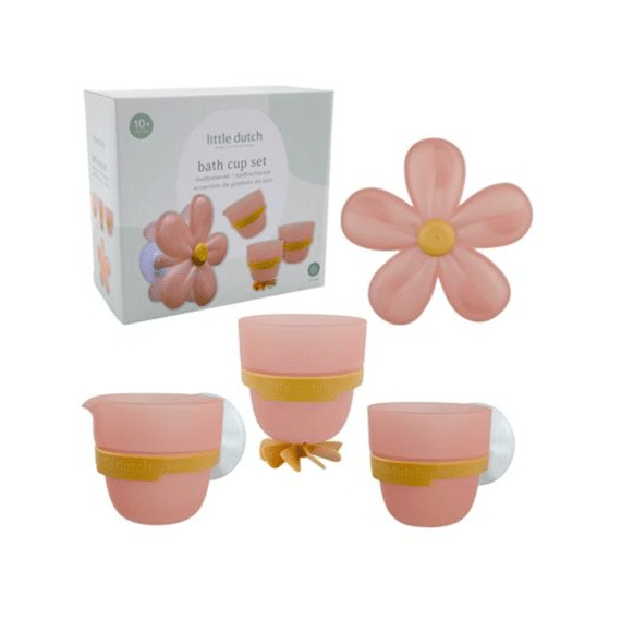 Little Dutch Badwand Bekers Bloem