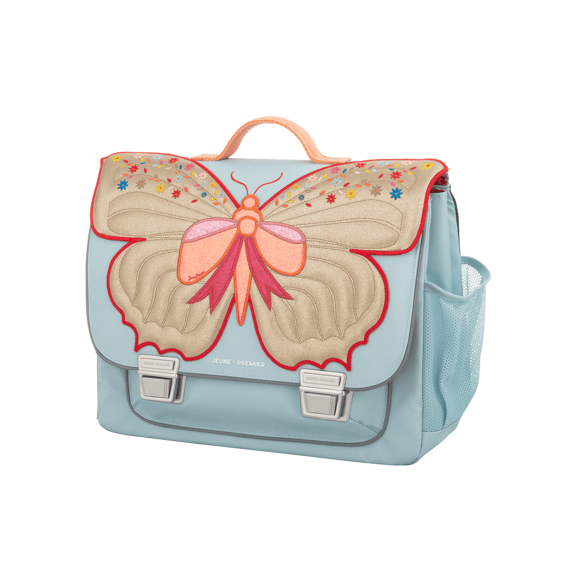Jeune Premier Boekentas Classic Midi Butterfly Gold