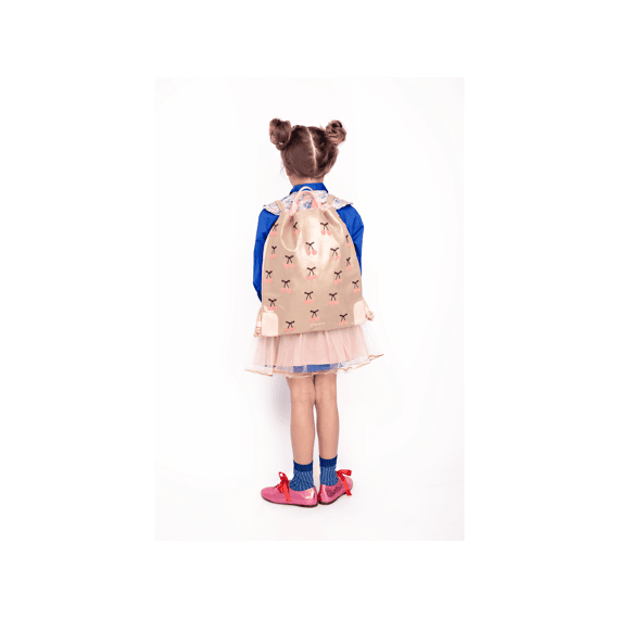 Jeune Premier Zwem/turnrugzakje City Bag Cherry Pompon