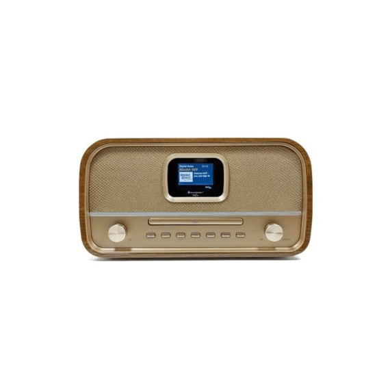 Soundmaster Nmcdab9990gold Stereo Dab+/fm Radio Met Bluetooth Retro Gold
