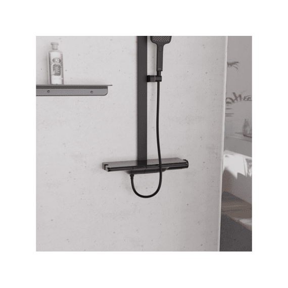 Schutte Doucheslang 80 Cm, Kunststof, Zwart