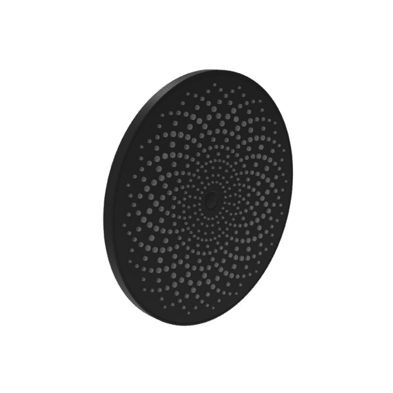 Schutte Capri Hoofddouche, Mat Zwart