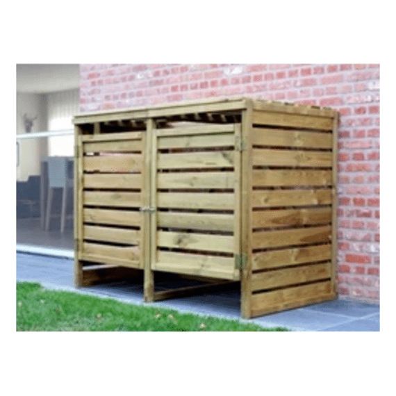 Solid Dubbele Vuilbakbeschermer 1500x820x1116mm