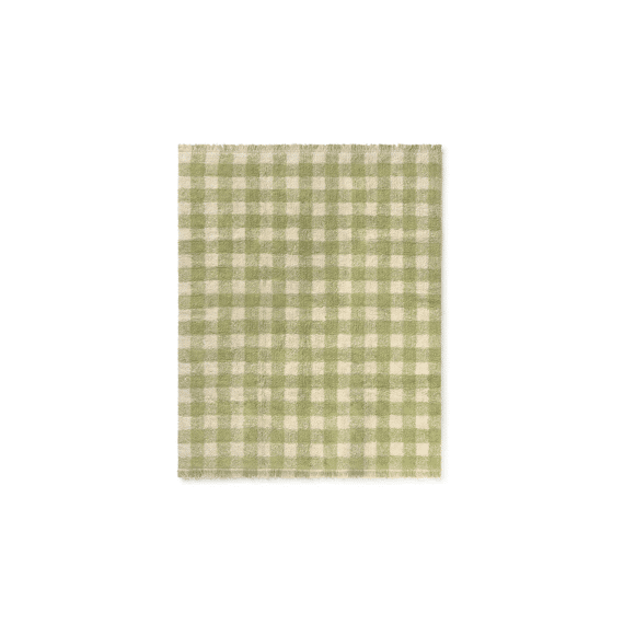 Lorena Canals Tapijt Vichy Matcha 150x180
