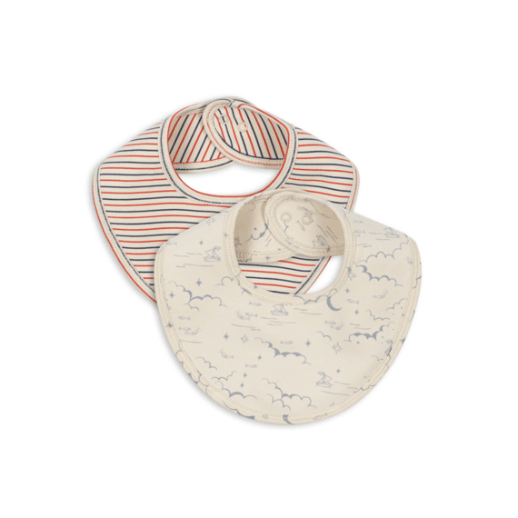 Konges Sjold Bandana Slab 2-pack Stripe Petit/cielo Marino