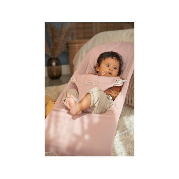 Babybjorn Stoffen Zitting Relax Geweven Kroonblad Quilt Oudroze