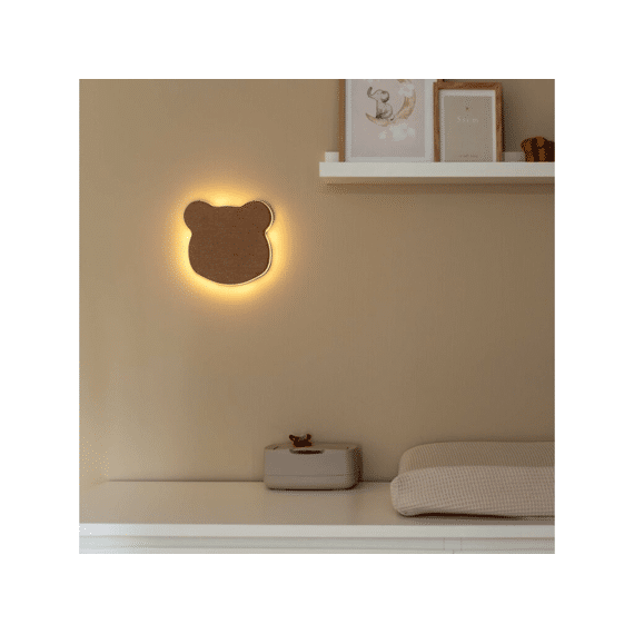 Ollie En Leila Leila Beer White Noise Nachtlampje