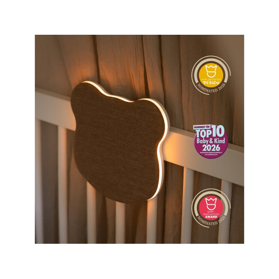 Ollie En Leila Leila Beer White Noise Nachtlampje