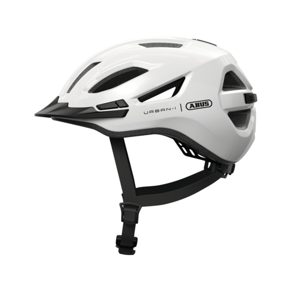 Abus Fietshelm Urban I-4.0 Shiny White M