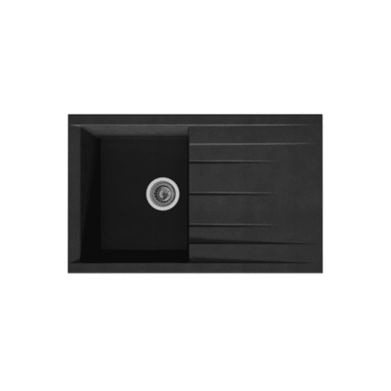 Levica Spoeltafel Noa 1b Zwart L800 H500 D210