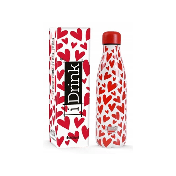 I-total Thermal Drinkfles 500ml Follow Your Heart