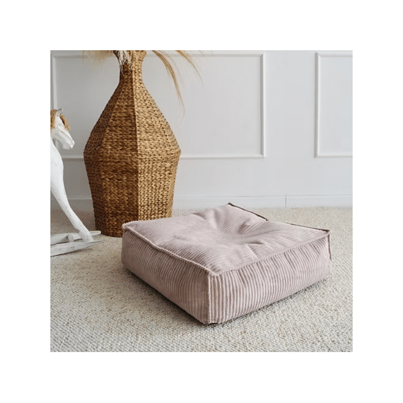 Moje Ottoman Velvet Rib Dirty Pink